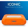 imageLaCie Rugged Mini SSD 2TB Solid State Drive  USB 32 Gen 2x2 speeds up to 2000MBs Compatible with PC Mac and iPad STMF20004001TB