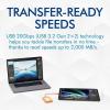 imageLaCie Rugged Mini SSD 2TB Solid State Drive  USB 32 Gen 2x2 speeds up to 2000MBs Compatible with PC Mac and iPad STMF20004002TB