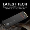 imageSeagate FireCuda 530R SSD with Heatsink 1TB Internal Solid State Drive  M2 PCIe Gen4 4 NVMe 14 speeds up to 7400MBs 1100TBW 18M MTBF with Rescue Services ZP1000GM3A073FireCuda 530  7300MBs wHeatsink