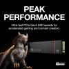 imageSeagate FireCuda 530R SSD with Heatsink 1TB Internal Solid State Drive  M2 PCIe Gen4 4 NVMe 14 speeds up to 7400MBs 1100TBW 18M MTBF with Rescue Services ZP1000GM3A073Gen4 NVME SSD  7400MBs wHeatsink