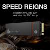 imageSeagate FireCuda 530R SSD with Heatsink 1TB Internal Solid State Drive  M2 PCIe Gen4 4 NVMe 14 speeds up to 7400MBs 1100TBW 18M MTBF with Rescue Services ZP1000GM3A073FireCuda 530  7300MBs wHeatsink