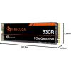 imageSeagate FireCuda 530R SSD with Heatsink 1TB Internal Solid State Drive  M2 PCIe Gen4 4 NVMe 14 speeds up to 7400MBs 1100TBW 18M MTBF with Rescue Services ZP1000GM3A073Gen4 NVME SSD  7400MBs