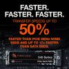 imageSeagate FireCuda 530R SSD with Heatsink 1TB Internal Solid State Drive  M2 PCIe Gen4 4 NVMe 14 speeds up to 7400MBs 1100TBW 18M MTBF with Rescue Services ZP1000GM3A073FireCuda 540  10 000MBs