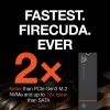 imageSeagate FireCuda 530R SSD with Heatsink 1TB Internal Solid State Drive  M2 PCIe Gen4 4 NVMe 14 speeds up to 7400MBs 1100TBW 18M MTBF with Rescue Services ZP1000GM3A073FireCuda 530  7300MBs wHeatsink