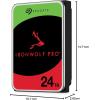 imageSeagate IronWolf 12TB NAS Internal Hard Drive HDD  CMR 35 Inch SATA 6Gbs 7200 RPM 256MB Cache for RAID Network Attached Storage ST12000VNZ008ST12000VN0008NAS PRO