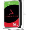 imageSeagate IronWolf 12TB NAS Internal Hard Drive HDD  CMR 35 Inch SATA 6Gbs 7200 RPM 256MB Cache for RAID Network Attached Storage ST12000VNZ008ST12000VN0008NAS PRO