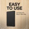 imageSeagate Portable 1TB External Hard Drive HDD  USB 30 for PC Mac PlayStation ampamp Xbox 1Year Rescue Service STGX1000400  BlackPORTABLE