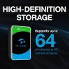 imageSeagate Skyhawk 4TB Video Internal Hard Drive HDD  35 Inch SATA 6Gbs 64MB Cache for DVR NVR Security Camera System with Drive Health Management and inHouse Rescue Services ST4000VXZ16016SURVEILLANCE