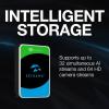 imageSeagate Skyhawk 4TB Video Internal Hard Drive HDD  35 Inch SATA 6Gbs 64MB Cache for DVR NVR Security Camera System with Drive Health Management and inHouse Rescue Services ST4000VXZ16016SURVEILLANCE AI