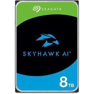 imageSeagate Skyhawk AI 8TB Surveillance Internal Hard Drive HDD35 Inch SATA 6Gbs 256MB Cache  Drive Health Management ampamp 3Year Recovery Service  ST8000VEZ008TB