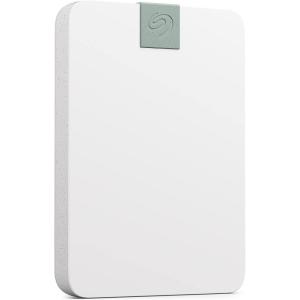 imageSeagate Ultra Touch HDD 4TB Externe harde schijf Mac ampamp Chromebook gerecycled materiaal USBCcompatibiliteit met pc Dropbox en Mylio inbegrepen Cloud White Data Rescue Service STMA4000400ULTRA