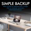 imageLaCie Mobile SSD Secure 1TB 10Gbps USB 31 Type C Rescue SED Space Grey Data Rescue ServiceMobile Drive  USBC