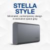 imageLaCie Mobile SSD Secure 1TB 10Gbps USB 31 Type C Rescue SED Space Grey Data Rescue ServiceMobile SSD  USBC