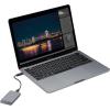 imageLaCie Mobile SSD Secure 1TB 10Gbps USB 31 Type C Rescue SED Space Grey Data Rescue ServiceMobile SSD  USBC