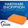 imageLaCie Rugged SSD 4TB Solid State Drive  USBC USB 32 NVMe speeds up to 1050MBs IP67 Water Resistant 3m Drop Resistant Encryption 5Year Warranty with Data Recovery 1 Mo Adobe CC STHR40008002TB