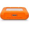 imageLaCie Rugged SSD 4TB Solid State Drive  USBC USB 32 NVMe speeds up to 1050MBs IP67 Water Resistant 3m Drop Resistant Encryption 5Year Warranty with Data Recovery 1 Mo Adobe CC STHR40008004TB