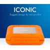 imageLaCie Rugged SSD 4TB Solid State Drive  USBC USB 32 NVMe speeds up to 1050MBs IP67 Water Resistant 3m Drop Resistant Encryption 5Year Warranty with Data Recovery 1 Mo Adobe CC STHR40008004TB