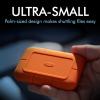 imageLaCie Rugged SSD 4TB Solid State Drive  USBC USB 32 NVMe speeds up to 1050MBs IP67 Water Resistant 3m Drop Resistant Encryption 5Year Warranty with Data Recovery 1 Mo Adobe CC STHR40008002TB