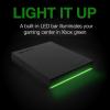 imageSeagate Game Drive for Xbox 4TB External Hard Drive Portable HDD  USB 32 Gen 1 Black with builtin green LED bar  Xbox Certified 3 year Rescue Services STKX4000402HDD