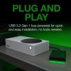 imageSeagate Game Drive for Xbox 4TB External Hard Drive Portable HDD  USB 32 Gen 1 Black with builtin green LED bar  Xbox Certified 3 year Rescue Services STKX4000402HDD