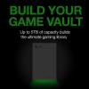 imageSeagate Game Drive for Xbox 4TB External Hard Drive Portable HDD  USB 32 Gen 1 Black with builtin green LED bar  Xbox Certified 3 year Rescue Services STKX4000402HDD