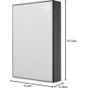 imageSeagate One Touch SSD 500GB External SSD Portable  Black speeds up to 1030MBs 6mo Mylio Photo subscription 6mo Dropbox Backup Plan and Rescue Services STKG500400Silver