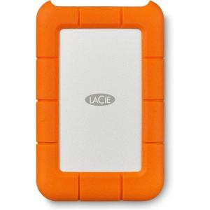 imageLaCie Rugged SSD 4TB Solid State Drive  USBC USB 32 NVMe speeds up to 1050MBs IP67 Water Resistant 3m Drop Resistant Encryption 5Year Warranty with Data Recovery 1 Mo Adobe CC STHR40008002TB