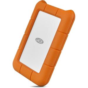 imageLaCie Rugged SSD 4TB Solid State Drive  USBC USB 32 NVMe speeds up to 1050MBs IP67 Water Resistant 3m Drop Resistant Encryption 5Year Warranty with Data Recovery 1 Mo Adobe CC STHR40008005TB