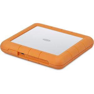 imageLaCie Rugged SSD 4TB Solid State Drive  USBC USB 32 NVMe speeds up to 1050MBs IP67 Water Resistant 3m Drop Resistant Encryption 5Year Warranty with Data Recovery 1 Mo Adobe CC STHR40008008TB