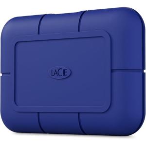 imageLaCie Rugged SSD Pro 4TB Solid State Drive  USBC Thunderbolt 3 Drop Shock Dust Water Resistant for Mac and PC Computer Desktop Laptop 1 Mo Adobe CC All App Plan Rescue Services STHZ40008004TB