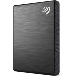 imageSeagate One Touch SSD 500GB External SSD Portable  Black speeds up to 1030MBs 6mo Mylio Photo subscription 6mo Dropbox Backup Plan and Rescue Services STKG500400Black