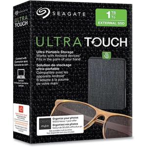imageSeagate Ultra Touch HDD 1TB External Hard Drive  Black USBC USB 30 1year Mylio Create 4 months Adobe Creative Cloud Photography plan and Rescue Services STHH1000400SSDBlack
