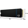 imageSeagate Firecuda 520 1TB Performance Internal Solid State Drive SSD PCIe Gen4 X4 NVMe 13 for Gaming PC Gaming Laptop Desktop ZP1000GM3A002PS5 NVMe