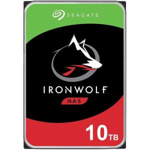 imageSeagate IronWolf 10TB NAS Internal Hard Drive HDD  CMR 35 Inch SATA 6Gbs 7200 RPM 256MB Cache for RAID Network Attached Storage with Rescue Service ST10000VN0008
