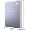imageSeagate One Touch SSD 1TB External SSD Portable  Silver speeds up to 1030MBs 6mo Mylio Photo subscription 6mo Dropbox Backup Plan and Rescue Services STKG1000401Blue