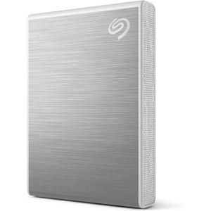imageSeagate One Touch SSD 1TB External SSD Portable  Silver speeds up to 1030MBs 6mo Mylio Photo subscription 6mo Dropbox Backup Plan and Rescue Services STKG1000401Silver