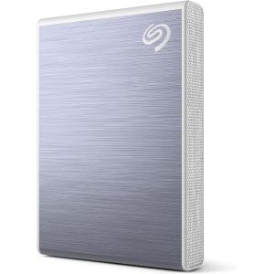 imageSeagate One Touch SSD 1TB External SSD Portable  Silver speeds up to 1030MBs 6mo Mylio Photo subscription 6mo Dropbox Backup Plan and Rescue Services STKG1000401Blue