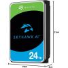 imageSeagate Skyhawk AI 24TB Video Internal Hard Drive HDD  35 Inch SATA 6Gbs 512MB Cache for DVR NVR Security Camera System with inHouse Rescue Services ST24000VE002SURVEILLANCE AI