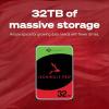 imageSeagate IronWolf Pro 32TB Enterprise NAS Internal HDD Hard Drive  CMR 35 Inch SATA 6Gbs 7200 RPM 512MB Cache for RAID Network Attached Storage Rescue Services  ST32000NTZ00NAS PRO