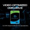 imageSeagate Skyhawk AI 32TB Video Internal Hard Drive HDD  35 Inch SATA 6Gbs 512MB Cache for DVR NVR Security Camera System with inHouse Rescue Services ST32000VE000SURVEILLANCE AI