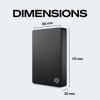 imageSeagate One Touch 24TB External Hard Drive Desktop HDD  USBC Compatible with Most Windows and macOS Rescue Recovery STNB240004005TB
