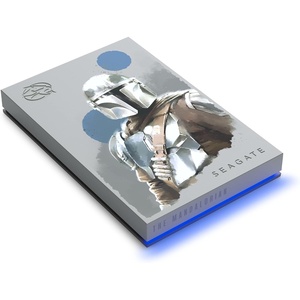 image:imageSeagate Han Solo SE FireCuda External Hard Drive 2TB HDD  USB 32 Customizable LED RGB Lighting White Works with PC Mac PlayStation and Xbox with 1Year Rescue Services STKL2000413The Mandalorian